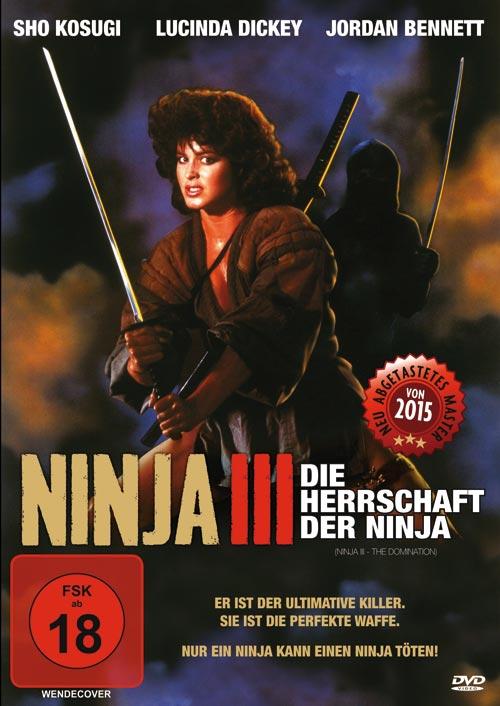 DVD Cover: Ninja III - Die Herrschaft der Ninja - remastered