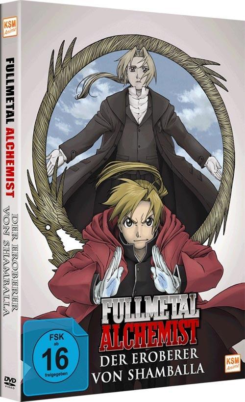 DVD Cover: Fullmetal Alchemist - Der Film: Der Eroberer von Shamballa