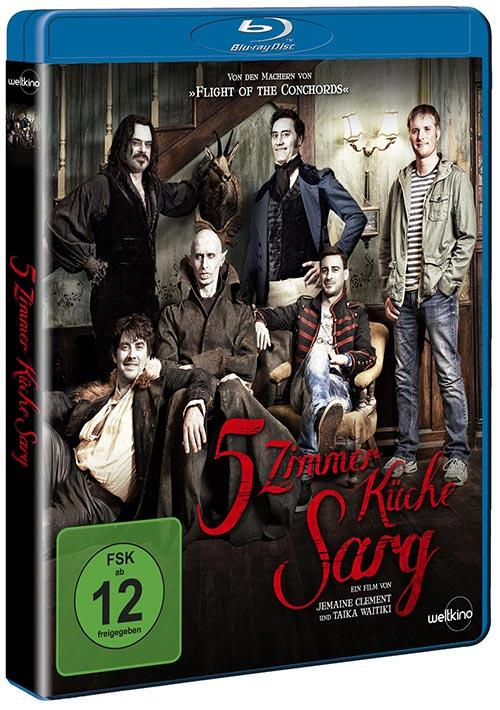 DVD Cover: 5 Zimmer, Kche, Sarg