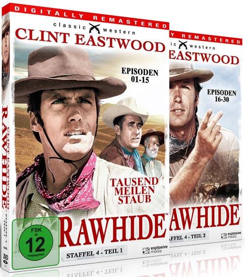 DVD Cover: Rawhide - Tausend Meilen Staub - Season 4.1