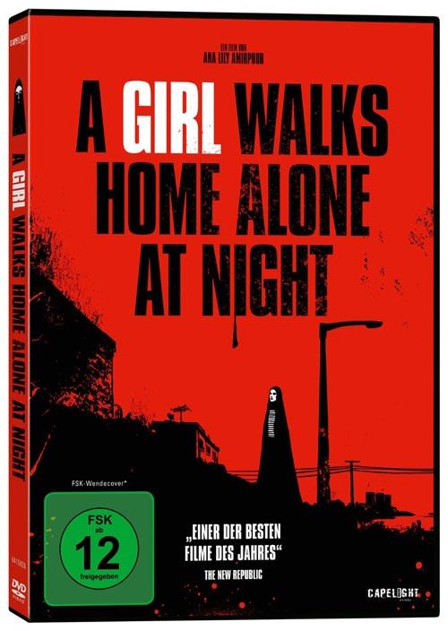 DVD Cover: A Girl Walks Home Alone at Night