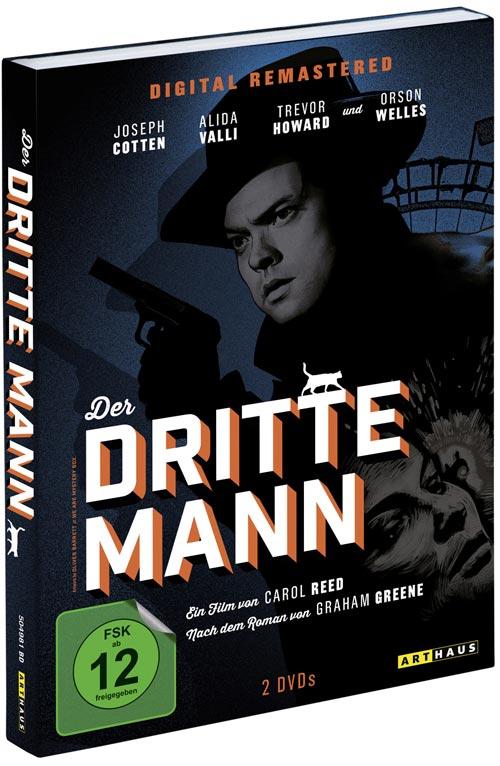 DVD Cover: Der dritte Mann - Digital Remastered