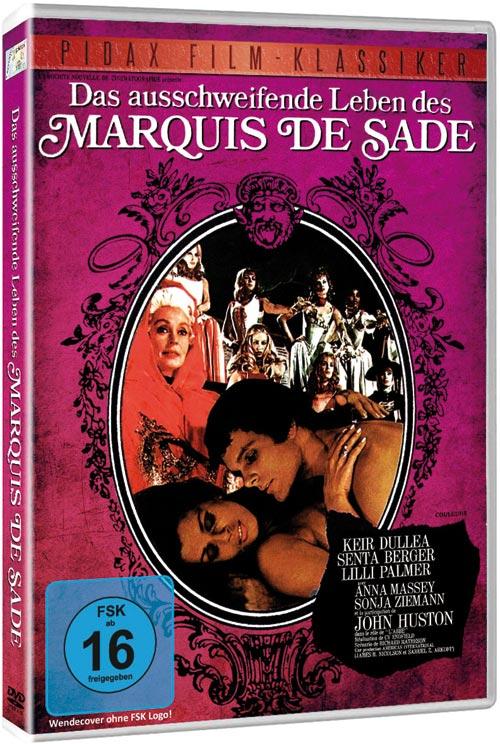DVD Cover: Pidax Film-Klassiker: Das ausschweifende Leben des Marquis de Sade