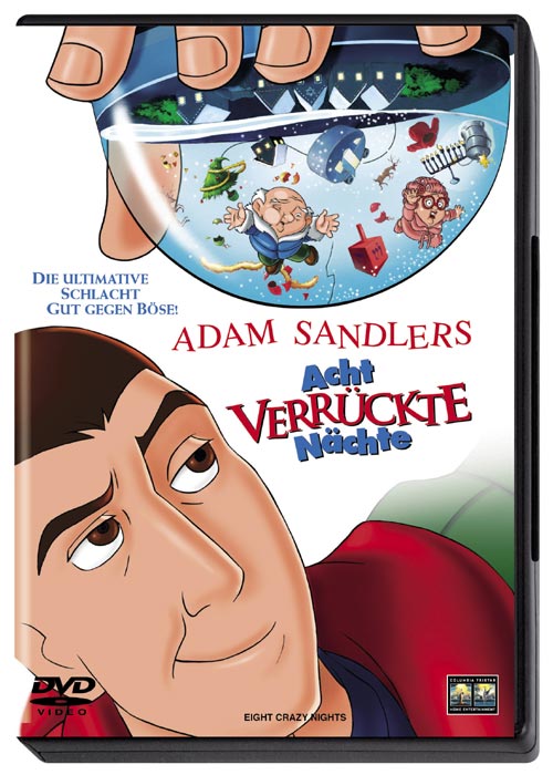 DVD Cover: Adam Sandlers acht verrückte Nächte