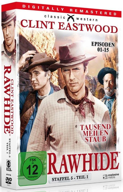 DVD Cover: Rawhide - Tausend Meilen Staub - Season 5.1