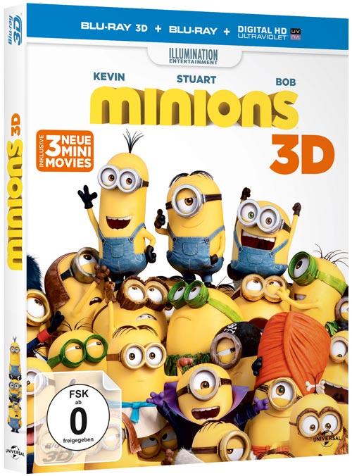 DVD Cover: Minions Box - 3D