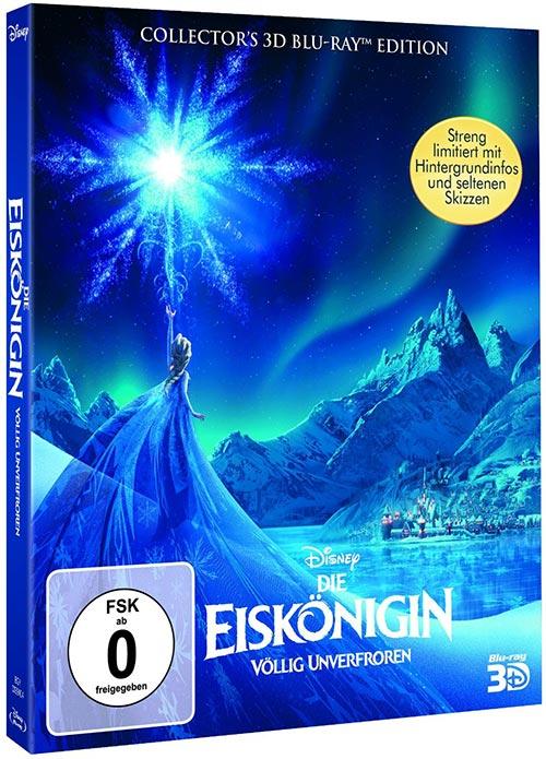 DVD Cover: Die Eisknigin - Vllig Unverfroren - 3D - Limited Edition