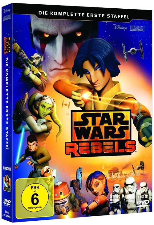 DVD Cover: Star Wars Rebels - Staffel 1