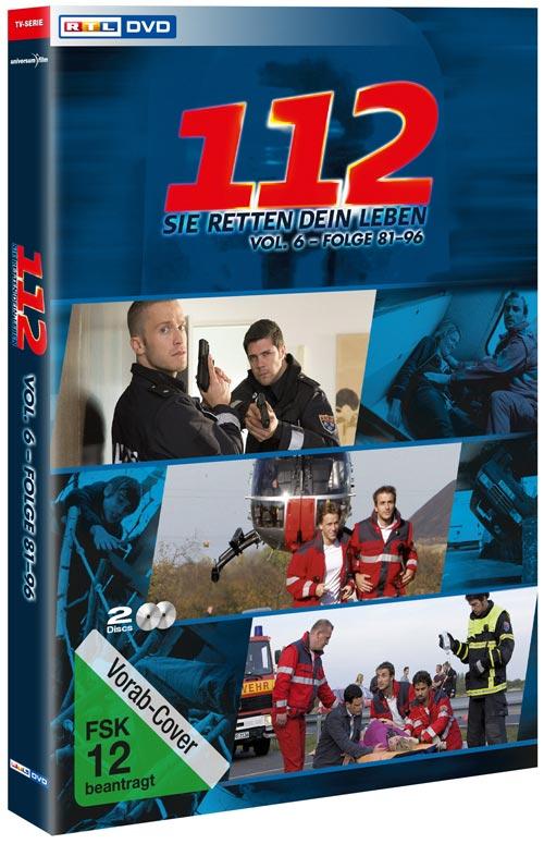 DVD Cover: 112 - Sie retten dein Leben - Vol. 6