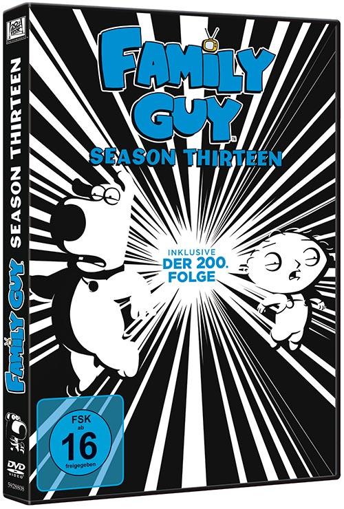 DVD Cover: Family Guy - Season 13