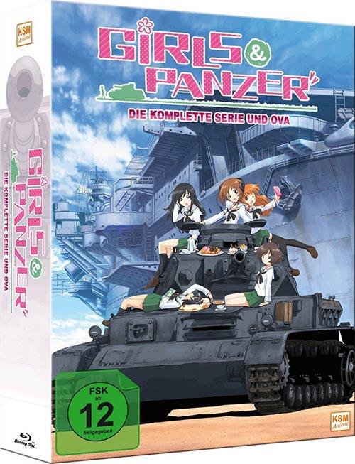 DVD Cover: Girls & Panzer - Episode 01-04