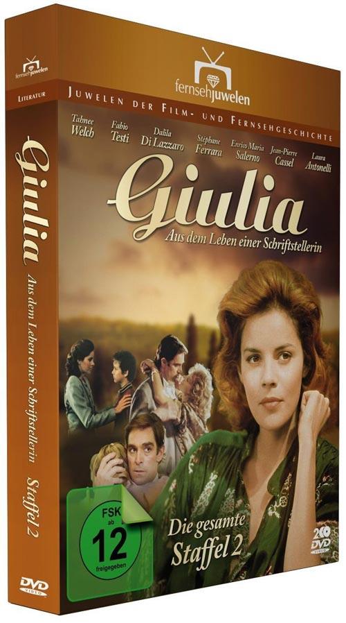 DVD Cover: Fernsehjuwelen: Giulia - Kind der Leidenschaft - Staffel 2