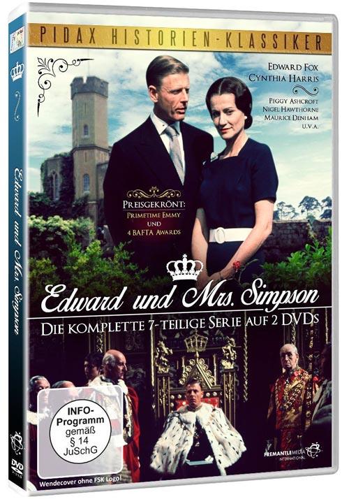 DVD Cover: Pidax Historien-Klassiker: Edward und Mrs. Simpson