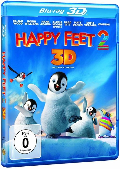 DVD Cover: Happy Feet 2 - 3D