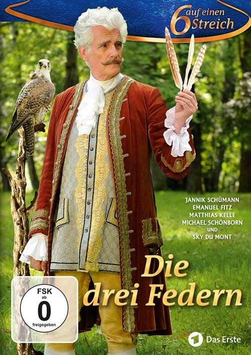 DVD Cover: 6 auf einen Streich - Die drei Federn