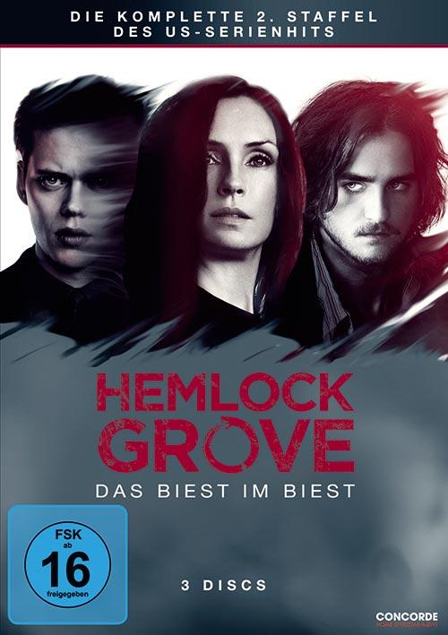DVD Cover: Hemlock Grove - Staffel 2 - Das Biest im Biest