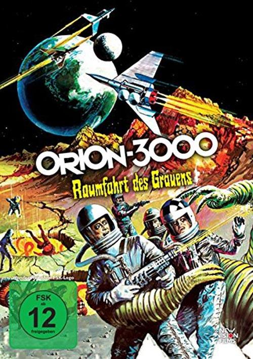 DVD Cover: Orion 3000 - Raumfahrt des Grauens
