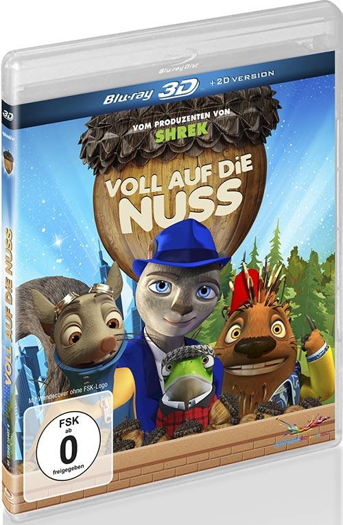 DVD Cover: Voll auf die Nuss - 3D