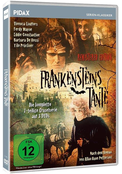 DVD Cover: Pidax Serien-Klassiker: Frankensteins Tante - Remastered Edition