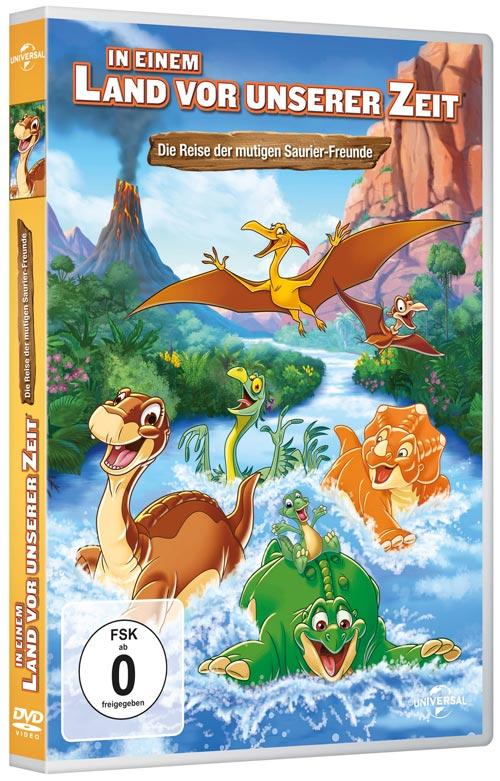 DVD Cover: In einem Land vor unserer Zeit - Die Reise der mutigen Saurier-Freunde