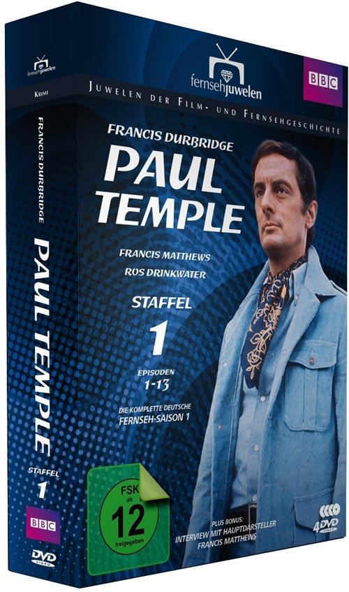 DVD Cover: Fernsehjuwelen: Francis Durbridge: Paul Temple - Staffel 1