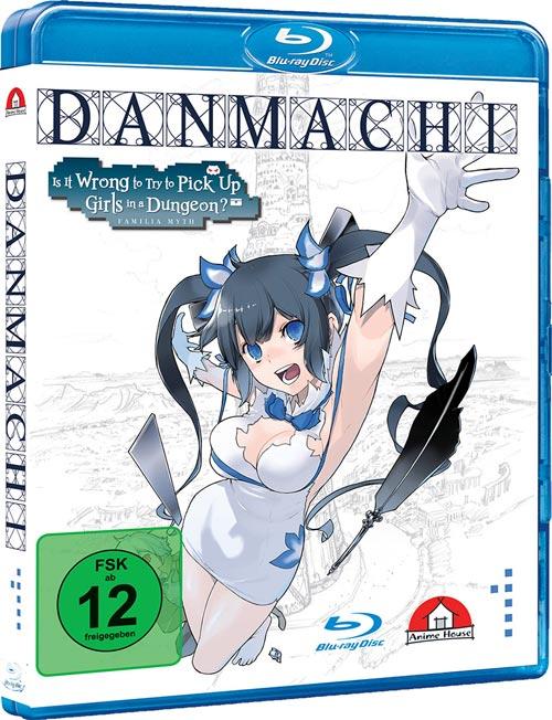 DVD Cover: DanMachi - Vol. 1