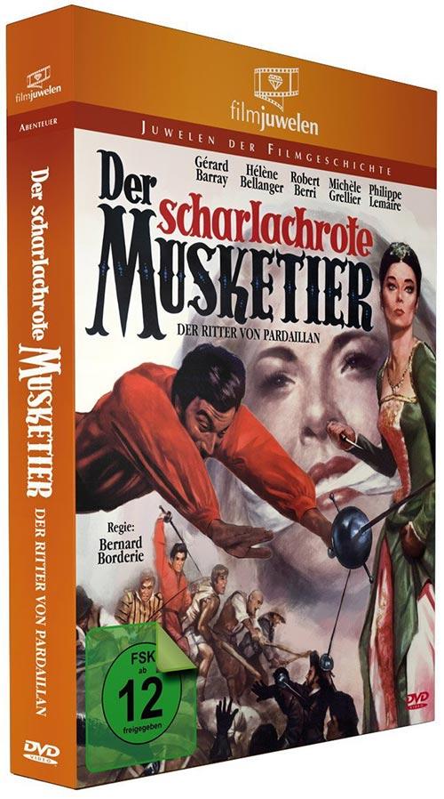DVD Cover: Filmjuwelen: Der scharlachrote Musketier