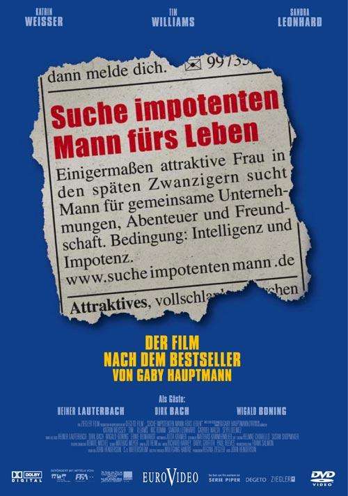 DVD Cover: Suche impotenten Mann fürs Leben