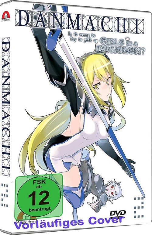 DVD Cover: DanMachi - Vol. 2