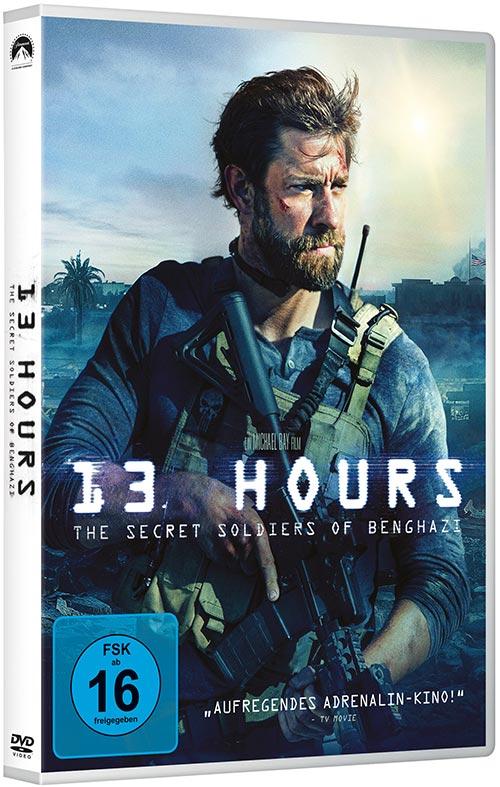 DVD Cover: 13 Hours - The Secret Soldiers of Benghazi