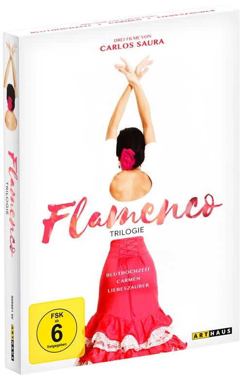 DVD Cover: Carlos Saura - Flamenco-Trilogie