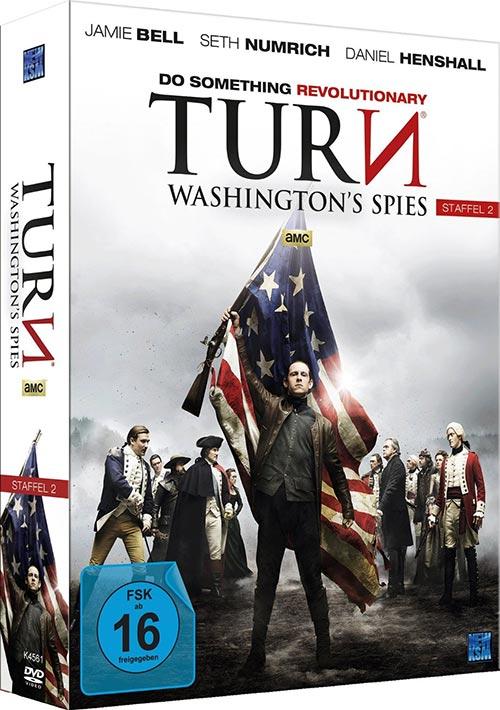 DVD Cover: Turn - Washington's Spies - Staffel 2