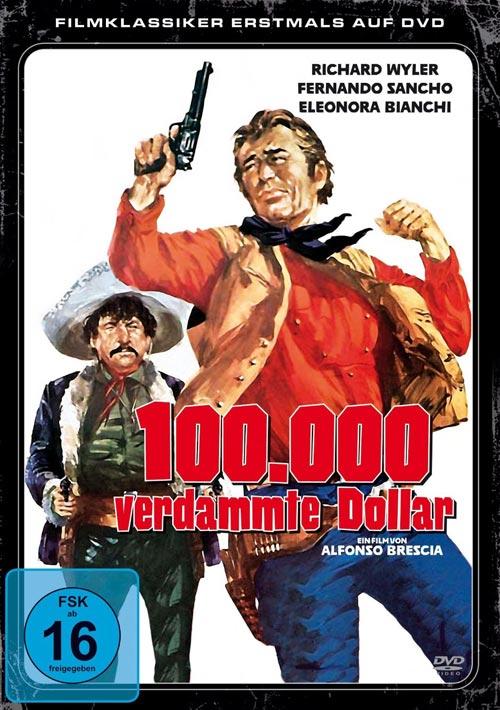 DVD Cover: 100.000 verdammte Dollar