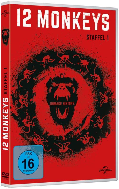 DVD Cover: 12 Monkeys - Staffel 1