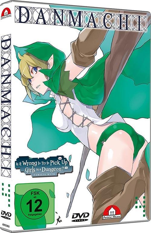 DVD Cover: DanMachi - Vol. 4