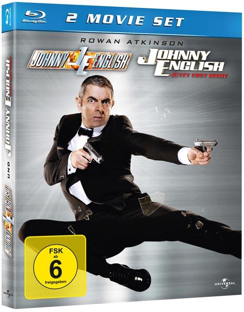DVD Cover: Johnny English 1 & 2