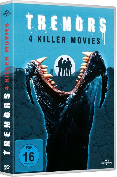 DVD Cover: Tremors - 4 Killer Movies