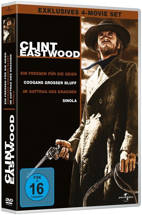 DVD Cover: Clint Eastwood - 4-Movie-Set
