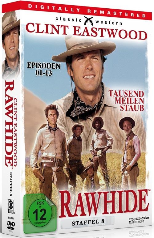 DVD Cover: Rawhide - Tausend Meilen Staub - Season 8