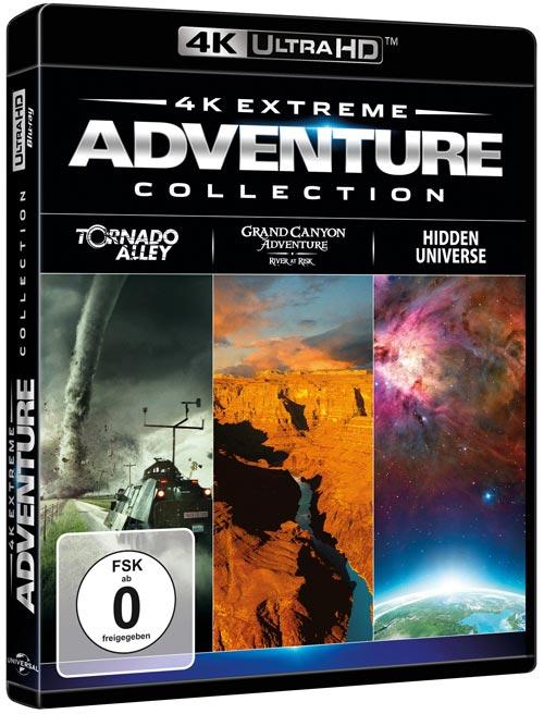DVD Cover: Extreme Adventure Collection - 4K