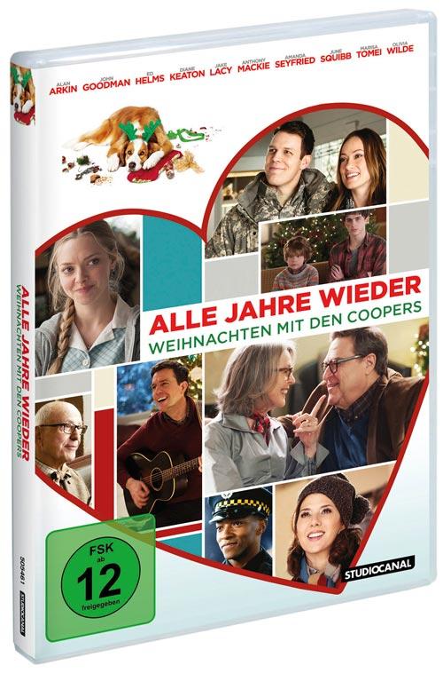 DVD Cover: Alle Jahre wieder - Weihnachten mit den Coopers