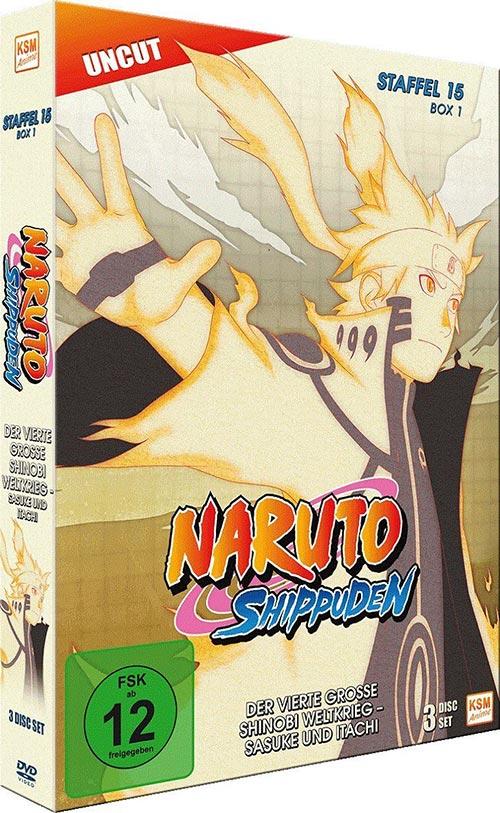 DVD Cover: Naruto Shippuden - Box 15.1