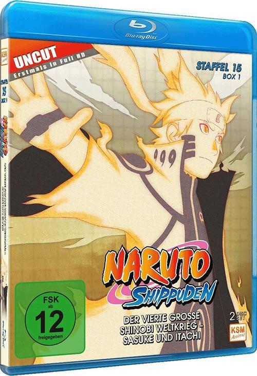DVD Cover: Naruto Shippuden - Box 15.1