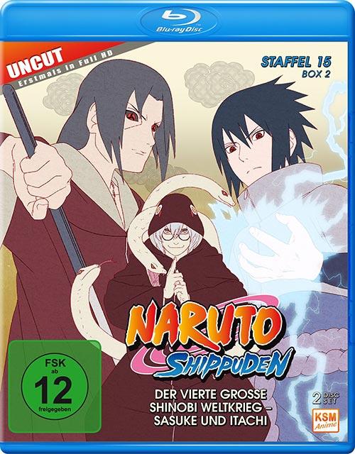 DVD Cover: Naruto Shippuden - Box 15.2