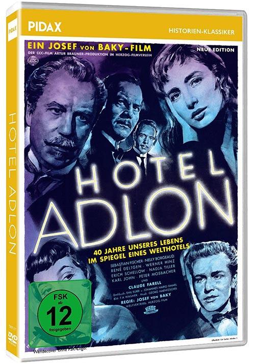 DVD Cover: Pidax Historien-Klassiker: Hotel Adlon - Neue Edition