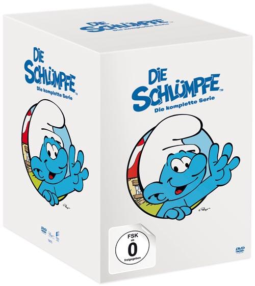 DVD Cover: Die Schlmpfe - Die komplette Serie