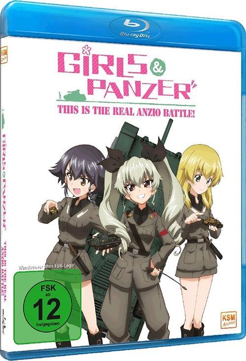 DVD Cover: Girls und Panzer OVA: This is the Real Anzio Battle!
