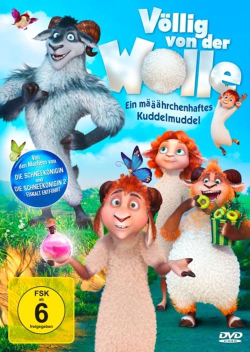 DVD Cover: Völlig von der Wolle - Ein määährchenhaftes Kuddelmuddel