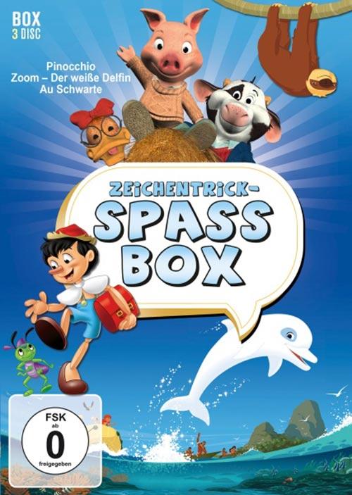 DVD Cover: Die groe Zeichentrickspa-Box