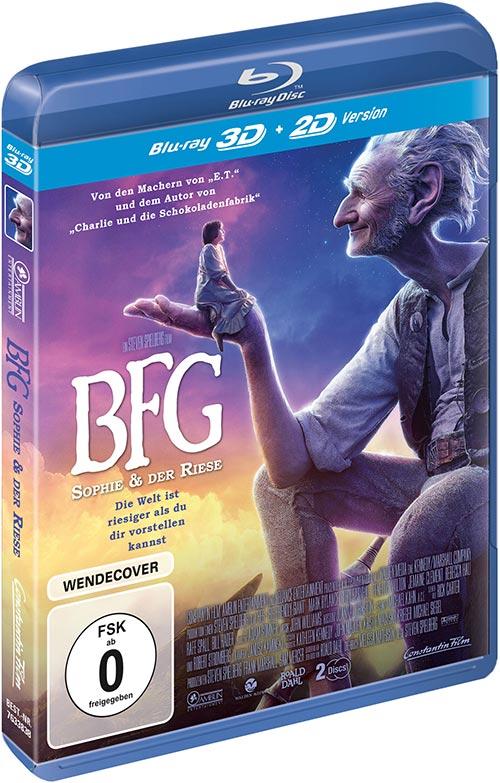 DVD Cover: BFG - Sophie und der Riese - 3D